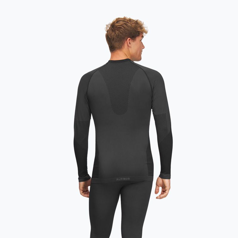 Set intimo termico da uomo Alpinus Moelv Set black 2