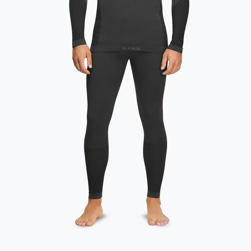 Set intimo termico da uomo Alpinus Moelv Set black 4