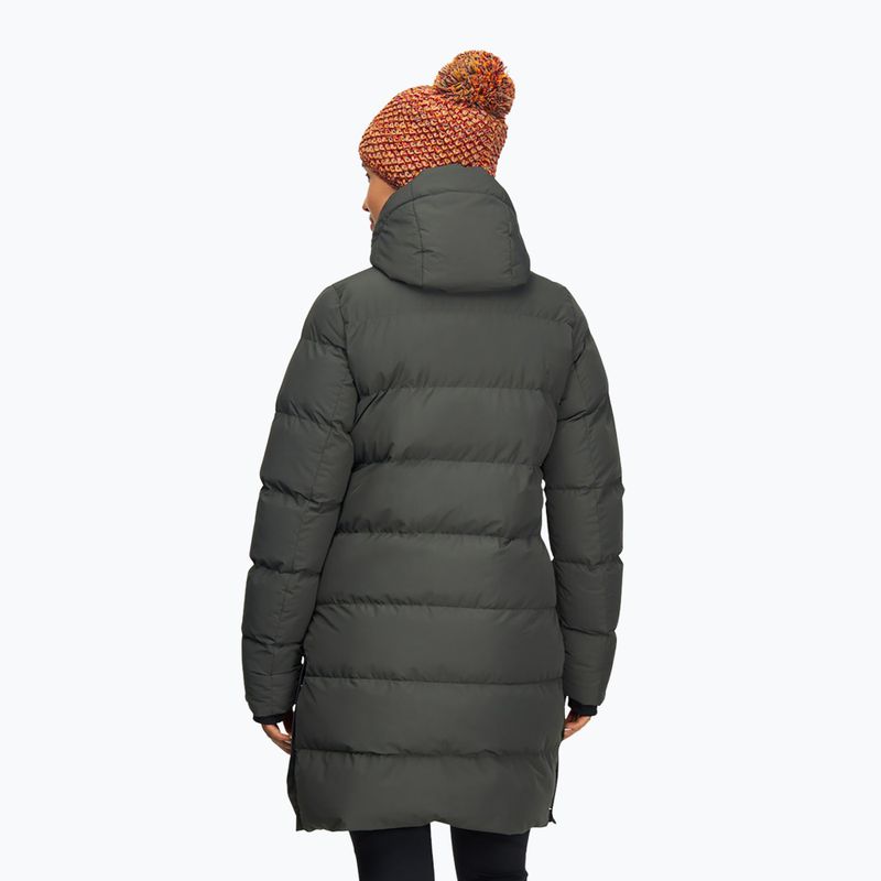 Cappotto imbottito da donna Alpinus Iparla olive green 2