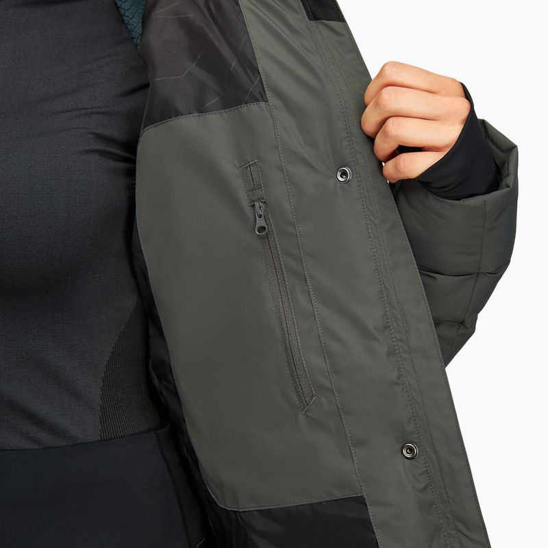 Cappotto imbottito da donna Alpinus Iparla olive green 5