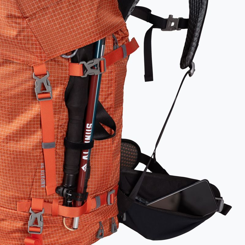 Zaino da trekking Alpinus Ampato 30 l brick red 4