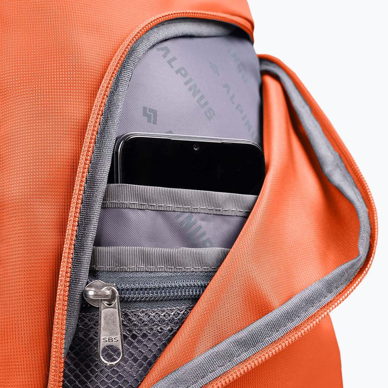 Zaino da trekking Alpinus Lecco 15 l corallo 9