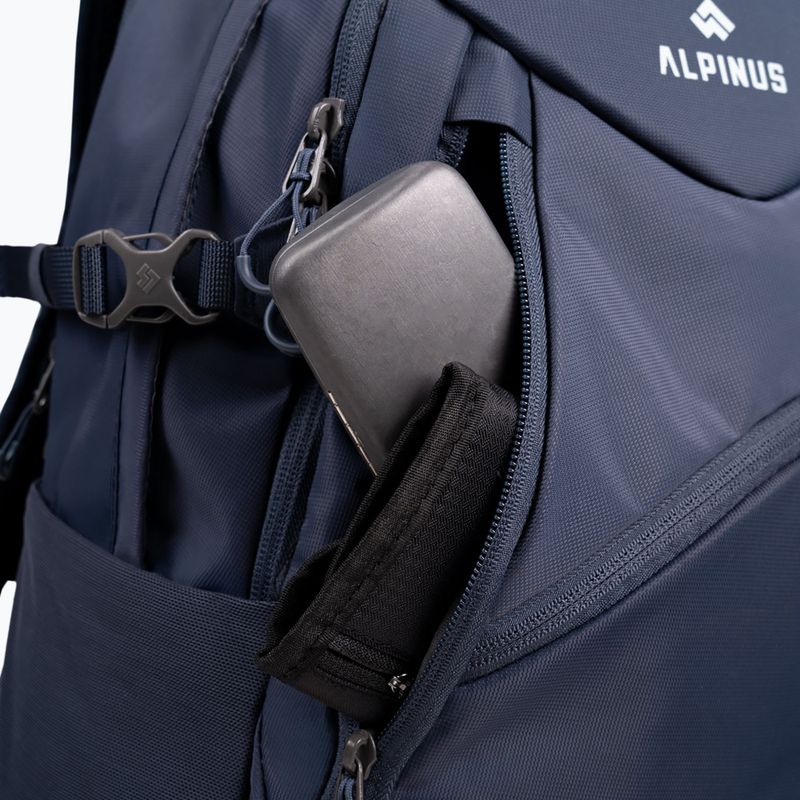 Zaino da trekking Alpinus Lecco 30 l blu scuro 4