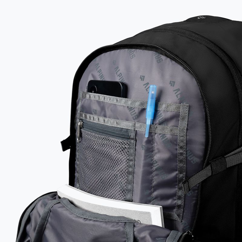 Zaino da trekking Alpinus Ornak 30 l nero 8