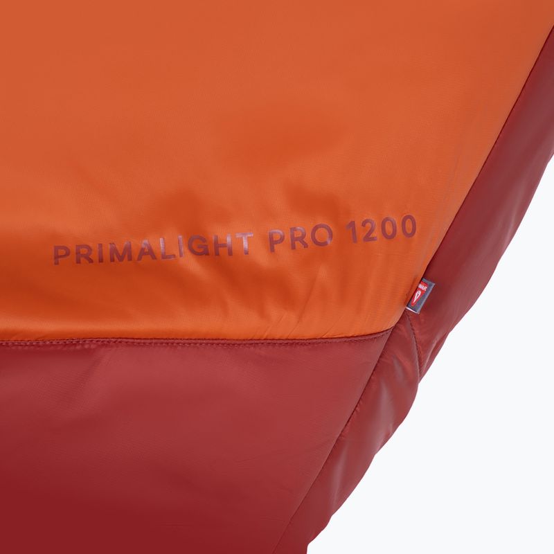 Sacco a pelo Alpinus Primalight 1200 arancione destro 6