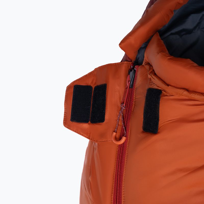 Sacco a pelo Alpinus Primalight 1200 arancione sinistro 2