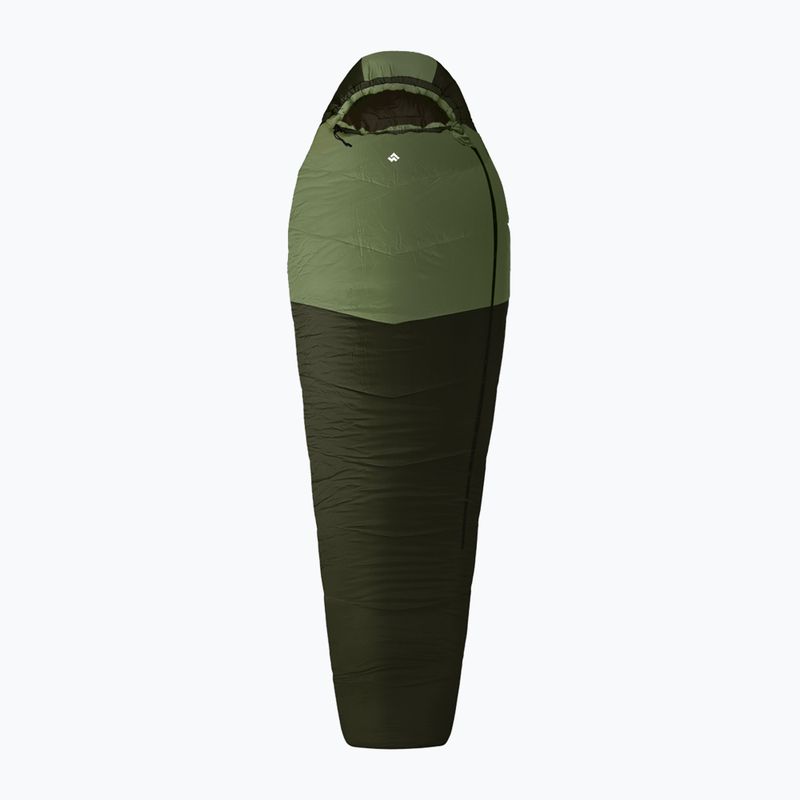 Sacco a pelo Alpinus Ultralight 1000 verde sinistro
