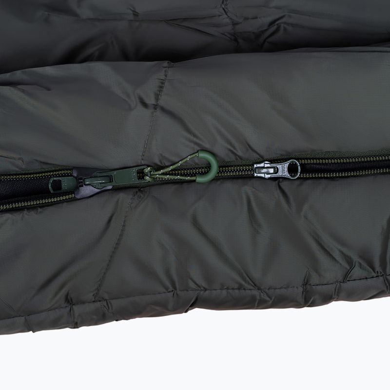 Sacco a pelo Alpinus Ultralight 1000 verde sinistro 4