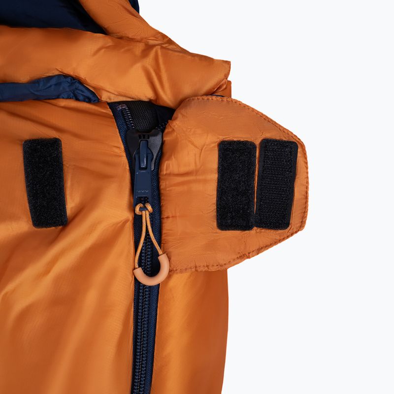 Sacco a pelo Alpinus Ultralight 850 arancione/verde a destra 3