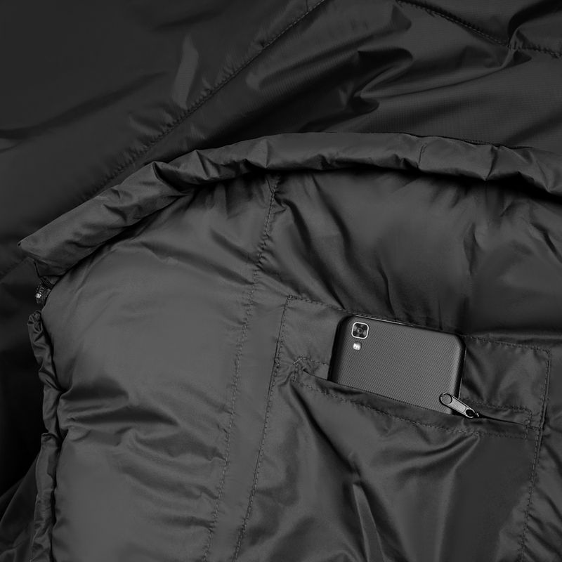 Sacco a pelo Alpinus Fiber Pro 1300 sinistro antracite 5