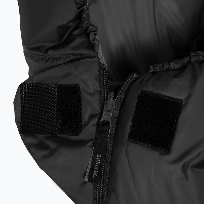 Sacco a pelo Alpinus Fiber Pro 1300 antracite destro 3