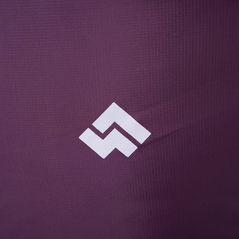 Sacco a pelo Alpinus Fiber Pro 1100 sinistro bordeaux 7