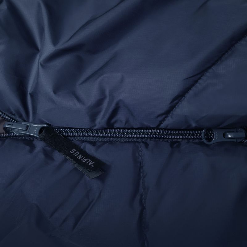 Sacco a pelo Alpinus Fiber Pro 1500 blu navy destro 4