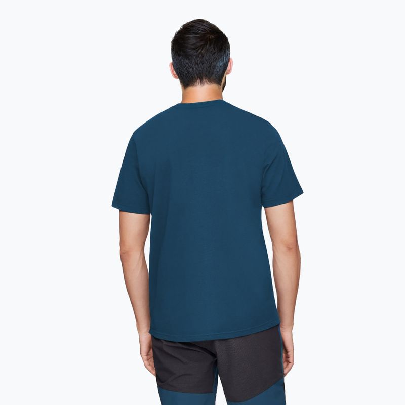 T-shirt Alpinus Tokat da uomo blu scuro 3