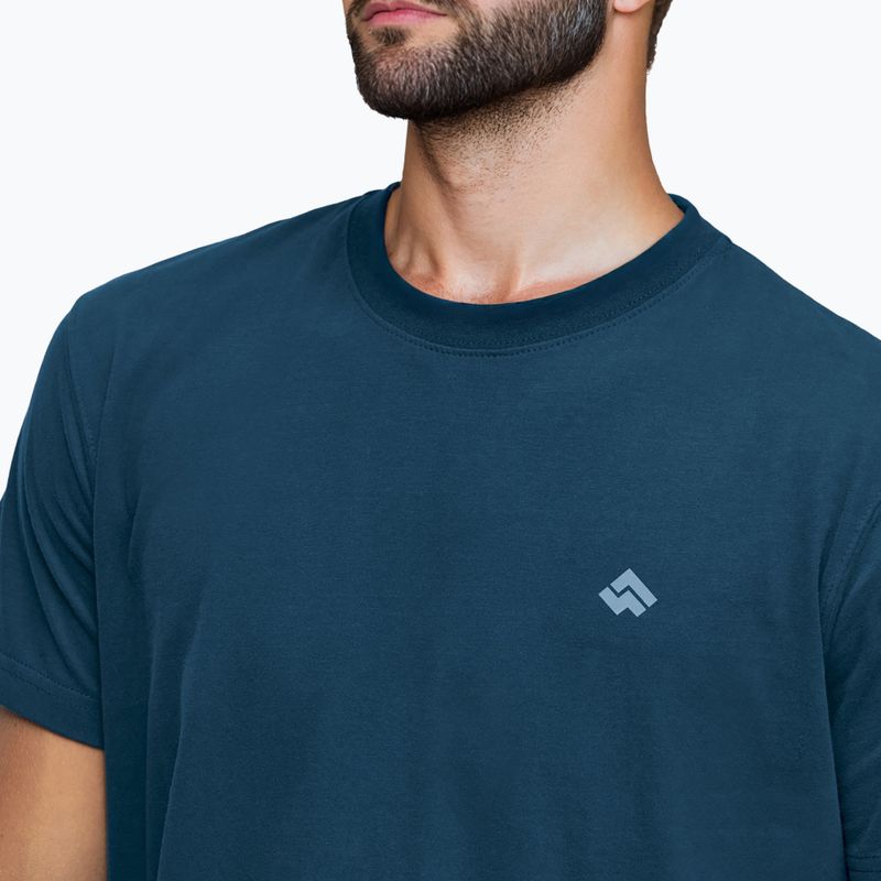 T-shirt Alpinus Tokat da uomo blu scuro 4