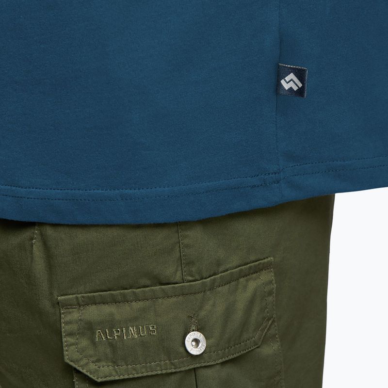 T-shirt Alpinus Tokat da uomo blu scuro 5