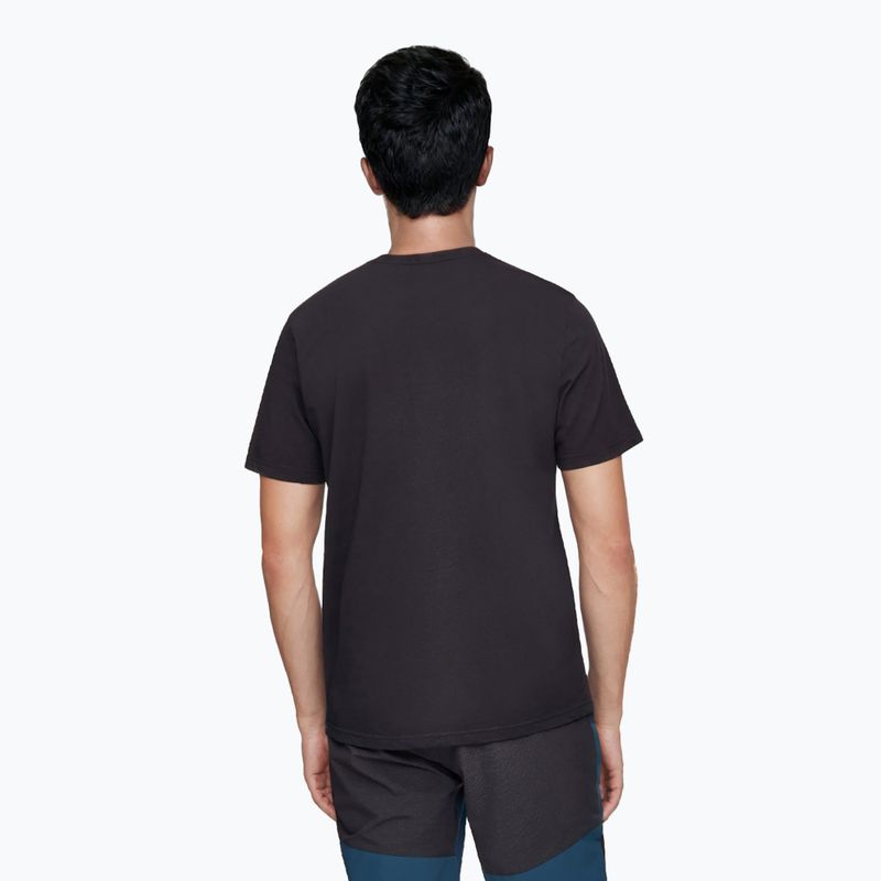 T-shirt Alpinus Tokat da uomo grigio scuro/nero 3