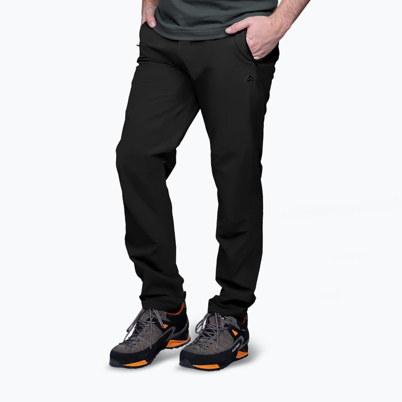 Pantaloni da trekking Alpinus Vitorog nero 3