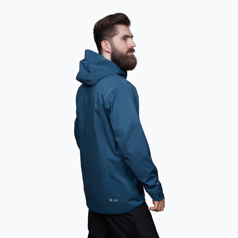 Giacca da pioggia Alpinus da uomo Arys blu 2