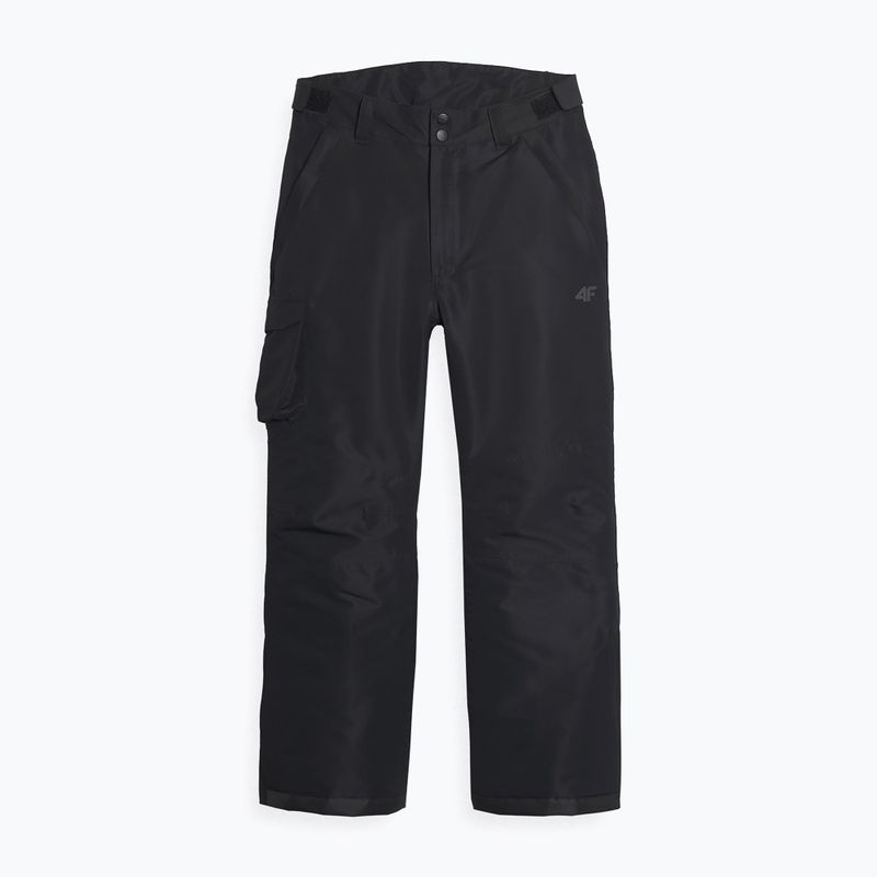 Pantaloni da snowboard per bambini 4F FNK F663 nero profondo