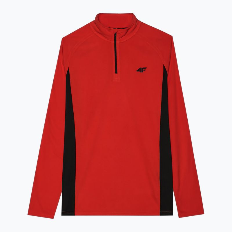 Felpa in pile 4F da uomo M045 rosso