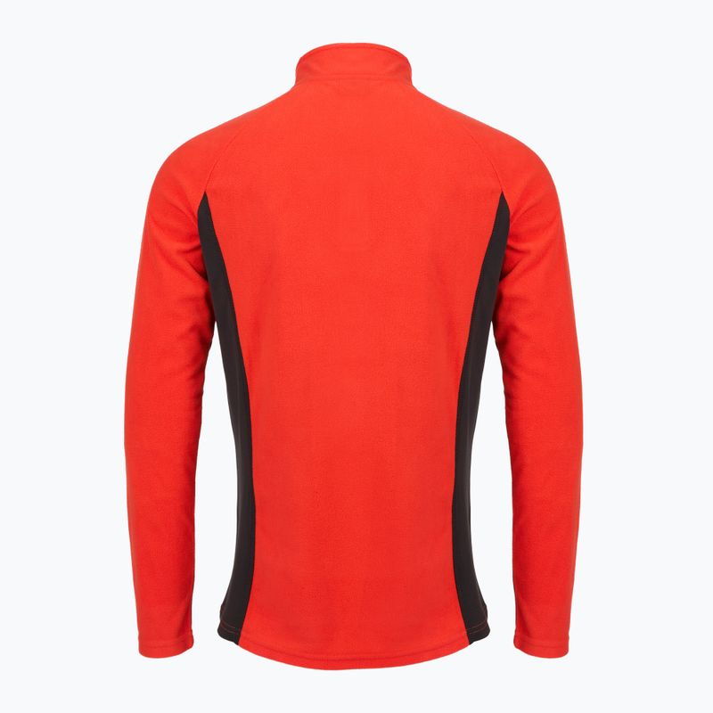 Felpa in pile 4F da uomo M045 rosso 2