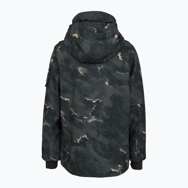 Giacca da snowboard da uomo 4F M509 multicolore allover 2