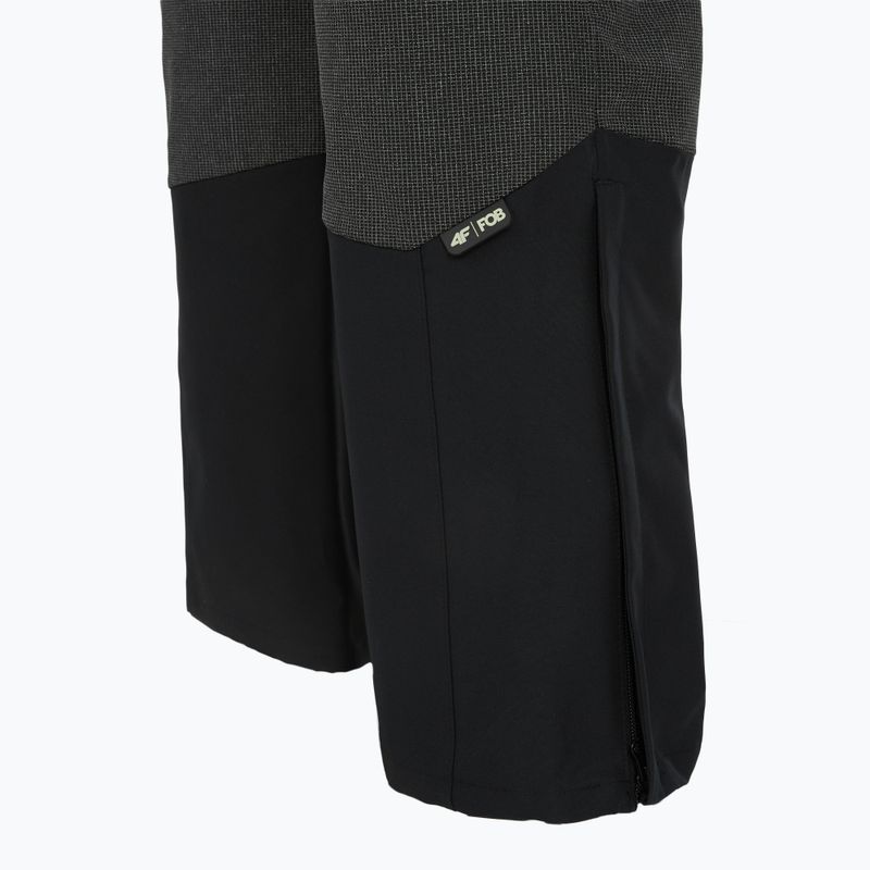 Pantaloni da snowboard 4F FNK M627 nero profondo 5