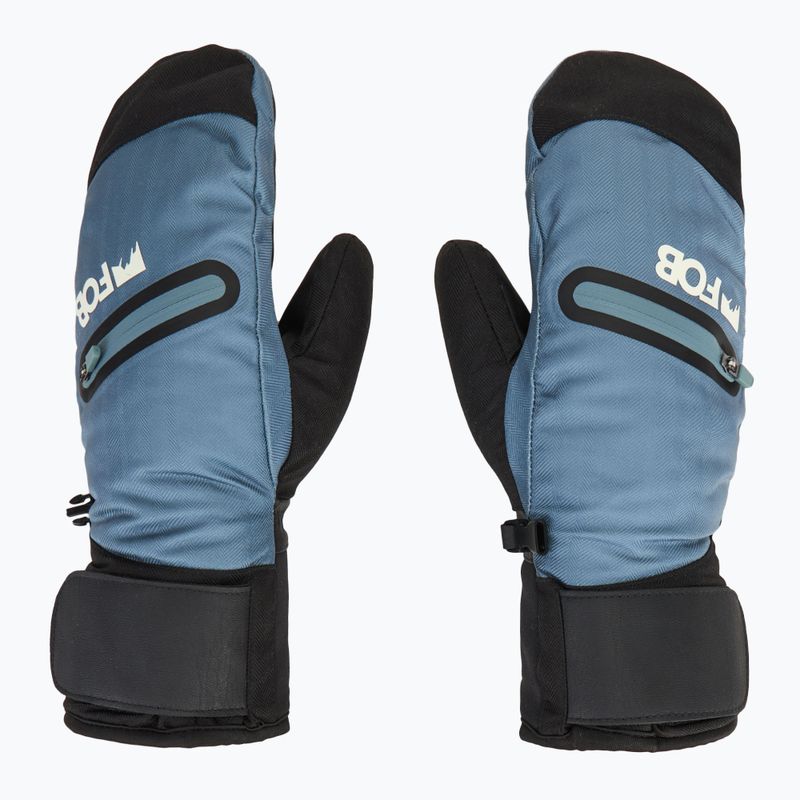 Guanti da snowboard da donna 4F FNK F146 denim 2