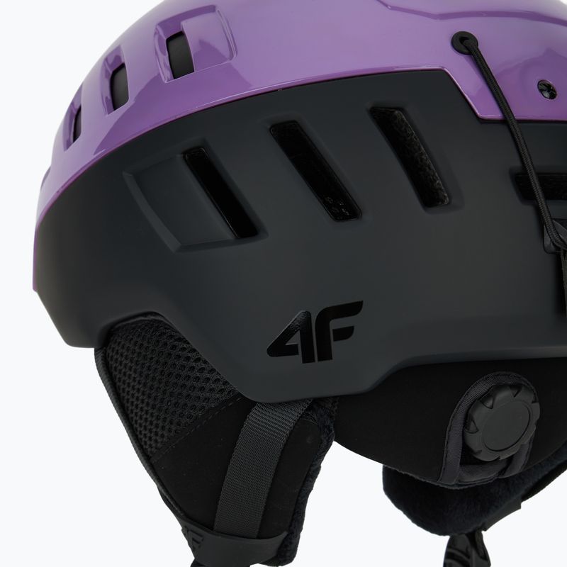 Casco da sci 4F U072 viola 7