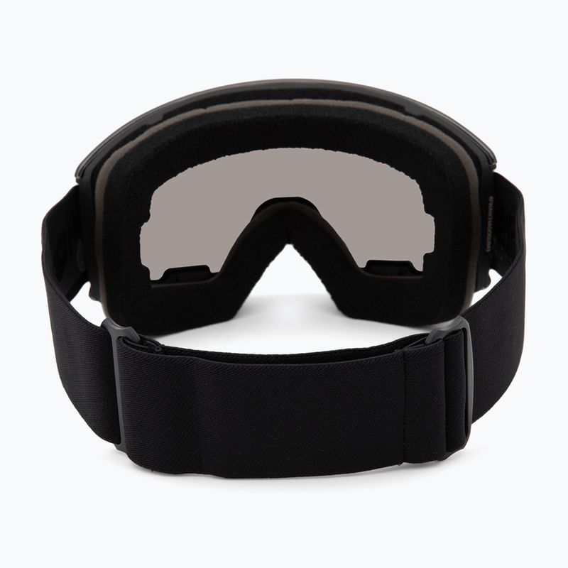 Occhiali da sci 4F U043 nero profondo/argento fumo a specchio 3