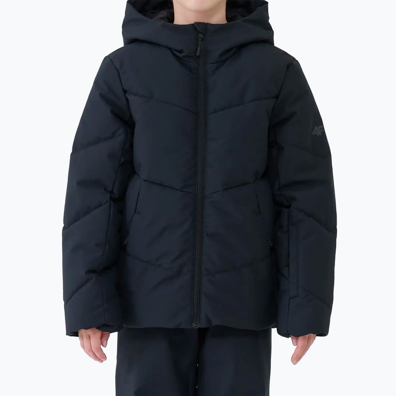 Giacca da sci per bambini 4F F0819 deep black