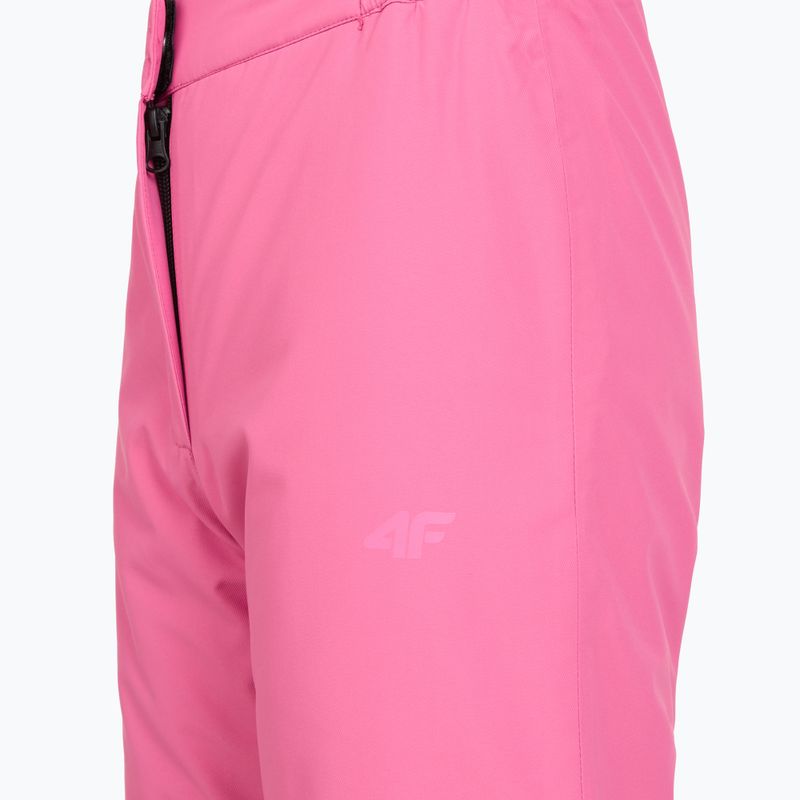 Pantaloni da sci per bambini 4F Fnk F0948 fuchsia 5
