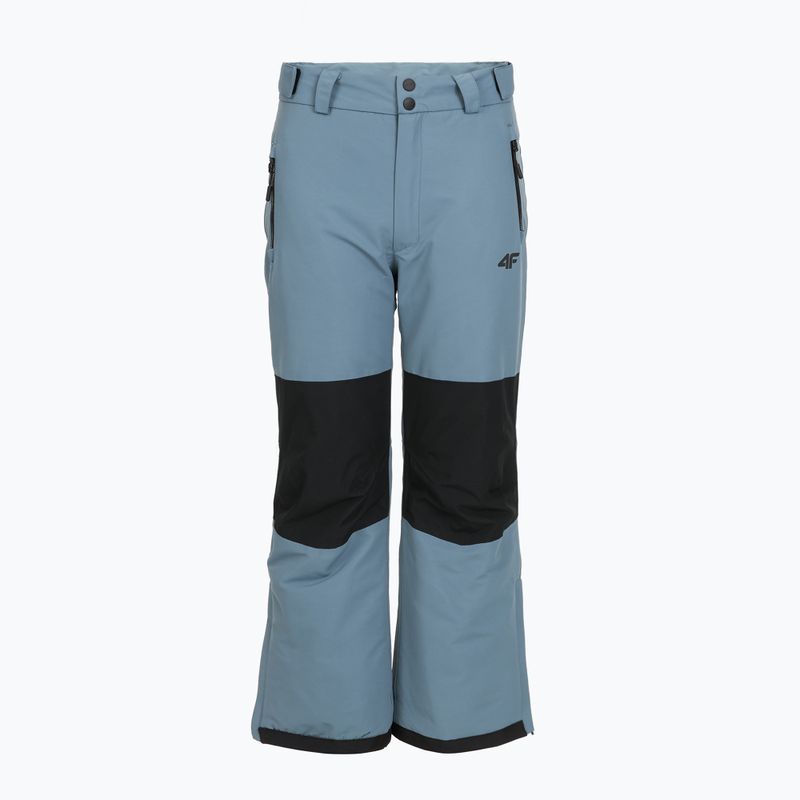 Pantaloni da snowboard per bambini 4F FNK M0960 denim 4