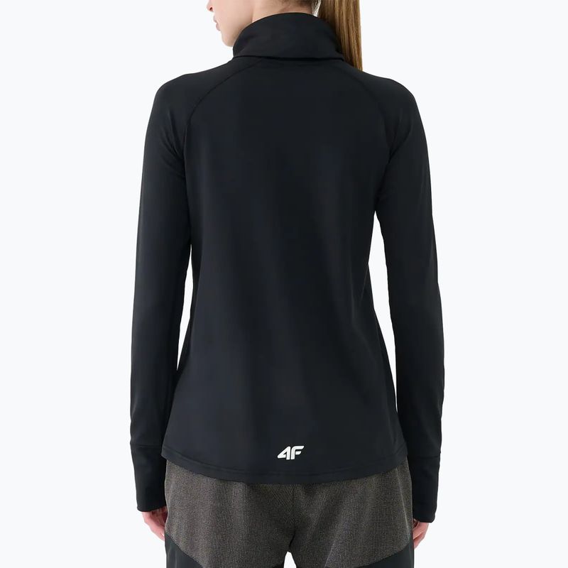 Maglia termica da donna 4F F086 deep black 2