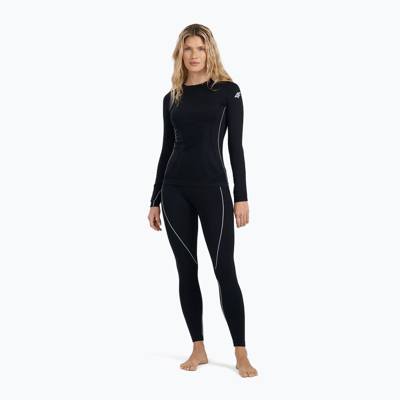 Maglia termica da donna 4F F203 deep black 7