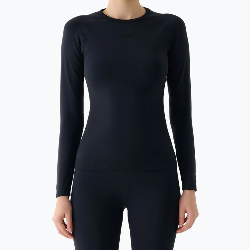 Maglia termica da donna 4F F220 deep black