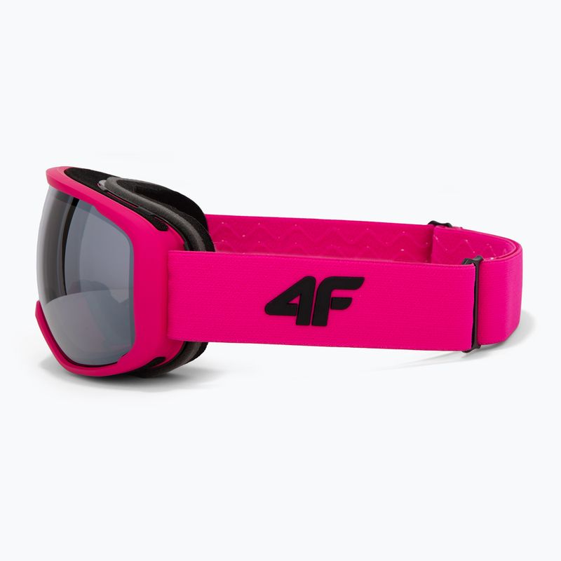 Maschere da sci per bambini 4F U067 hot pink neon 4