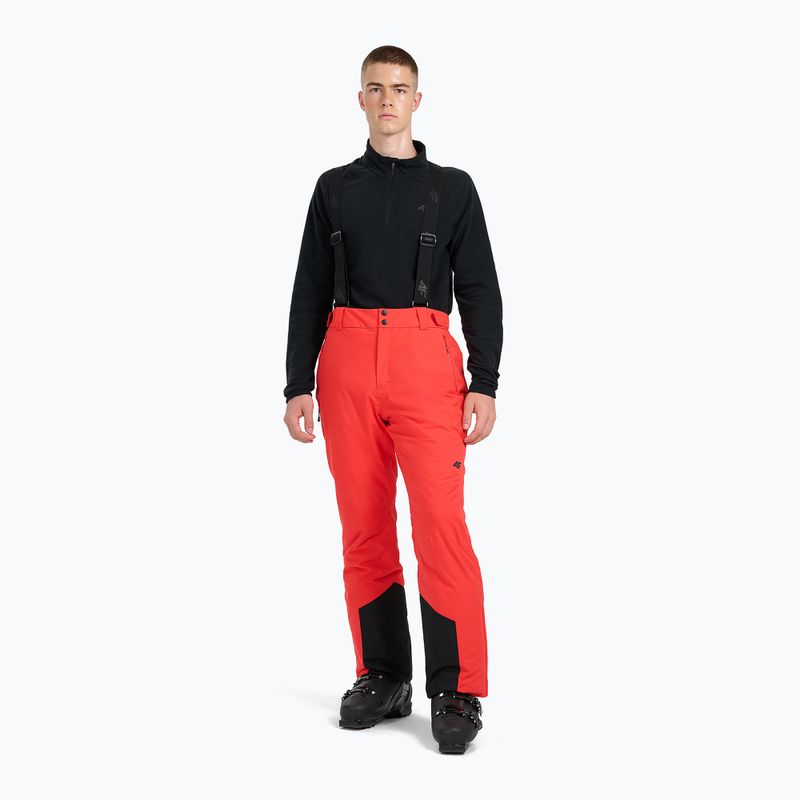 Pantaloni da sci uomo 4F Fnk M0928 red 2