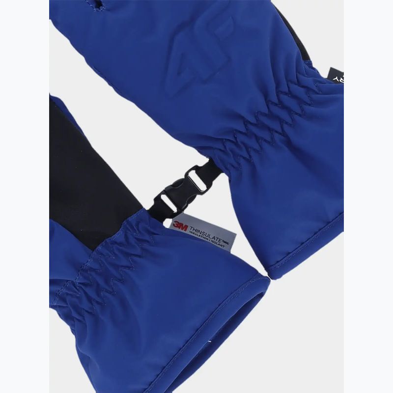 Guanti da sci per bambini 4F Fnk U190 cobalt 2