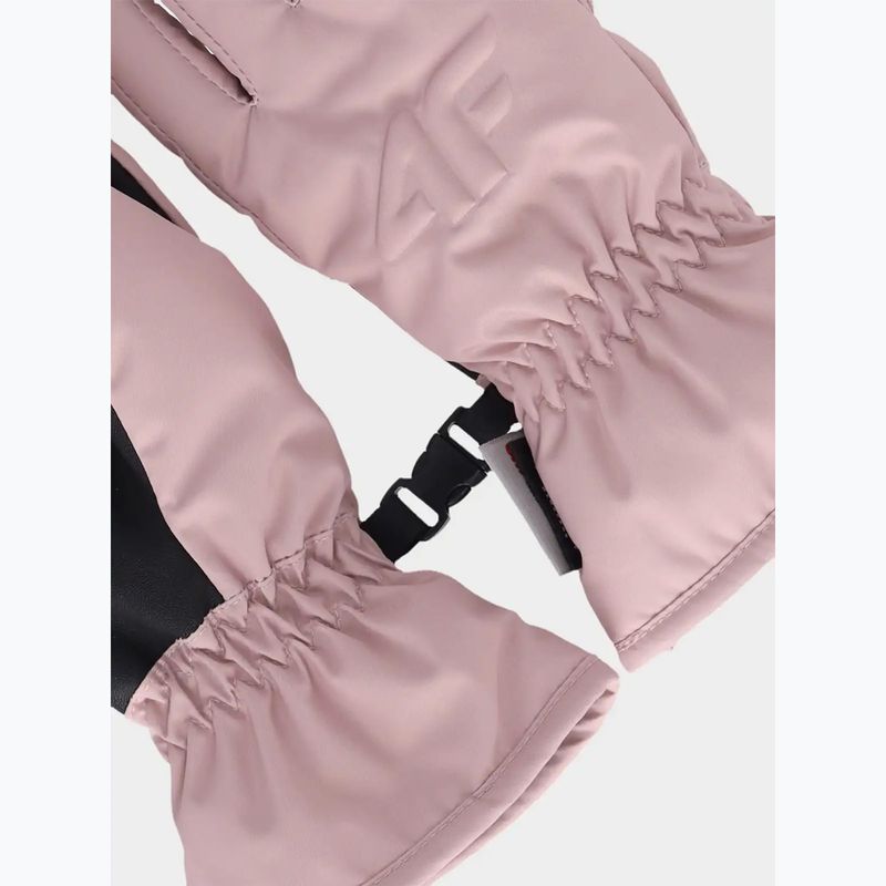 Guanti da sci per bambini 4F Fnk U190 light pink 2
