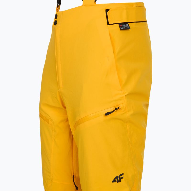 Pantaloni da sci uomo 4F Fnk M1086 yellow 8