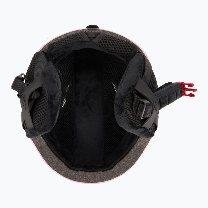 Casco da sci per bambini 4F U097 Jr light pink 5