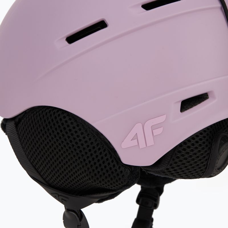 Casco da sci per bambini 4F U097 Jr light pink 7