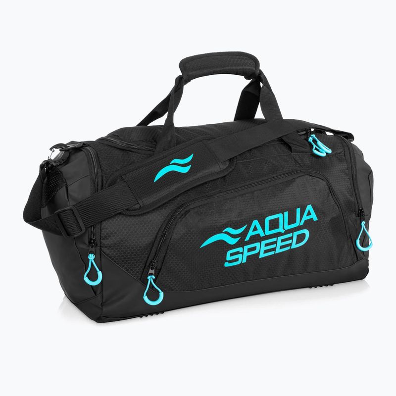 Borsa da allenamento AQUA-SPEED 35 l nero/blu