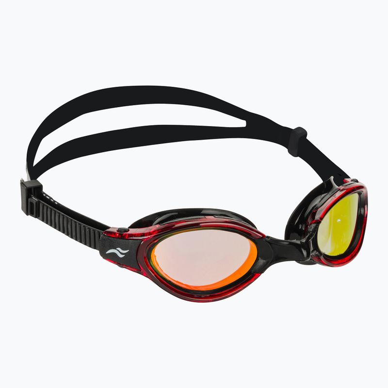 AQUA-SPEED Triton 2.0 Occhiali da nuoto a specchio rosso