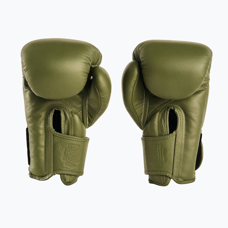 Guantoni da boxe UNIQ Velcro classic khaki 2