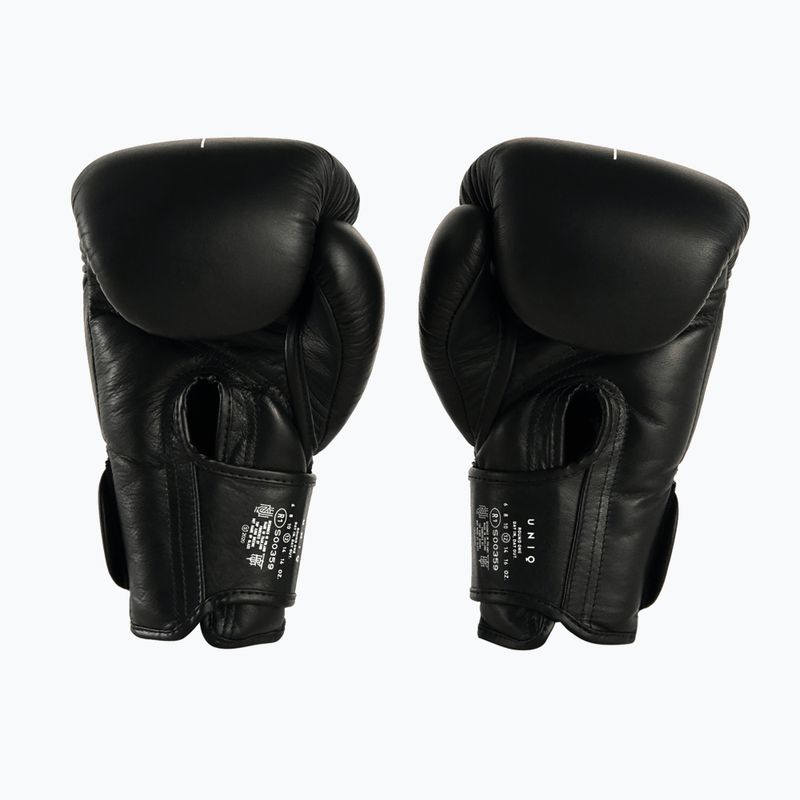 Guanti da boxe UNIQ Velcro tecnico nero 2