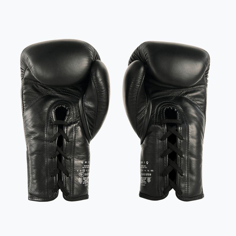 Guanti da boxe tecnici neri UNIQ Laced Up 2