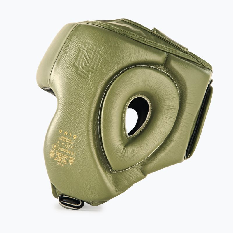 Casco da boxe UNIQ Competition classic khaki 2